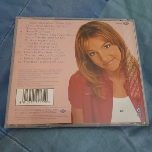 Britney Spears ...Baby One More Time CD album, pop