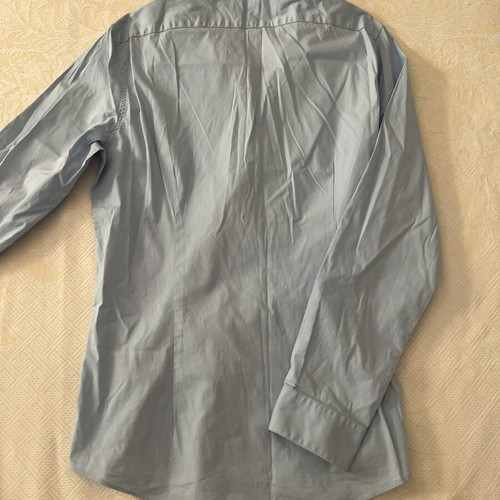 Calvin Klein Poplin Stretch Shirt slim fit, like new, size M, light blue