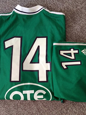 Σετ ποδοσφαιρική φανέλα Παναθηναϊκός Λεωνίδας Βόκολος Adidas XL καινούργιο