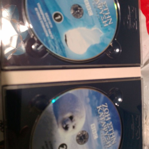 Life in the Freeze BBC documentary 2 DVDs with subtitles new