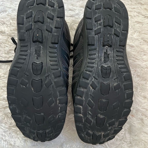 The North Face athletic shoes used, size 41, black, Gore-Tex