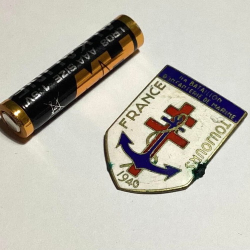 Rare French pin used