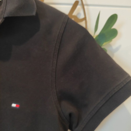 Tommy Hilfiger polo shirt like new, black, size XS