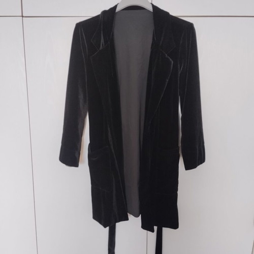 Velvet jacket like new with belt, small medium large