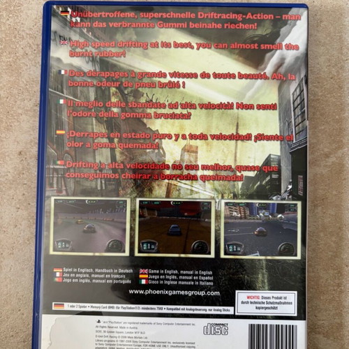 D-Unit Drift Racing PlayStation 2 used, full English version