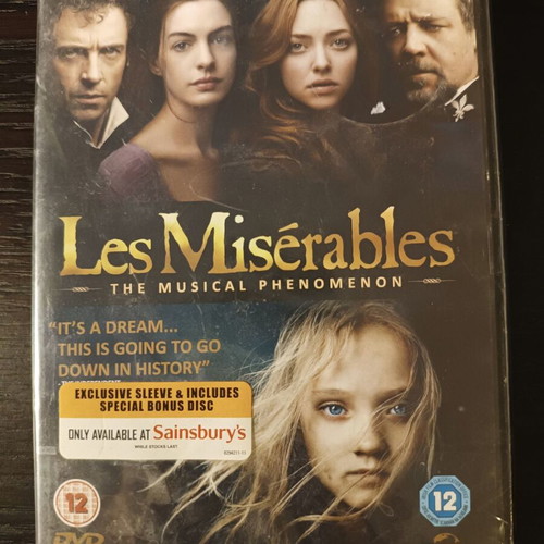 Les Misérables The Musical Phenomenon DVD new, English subtitles
