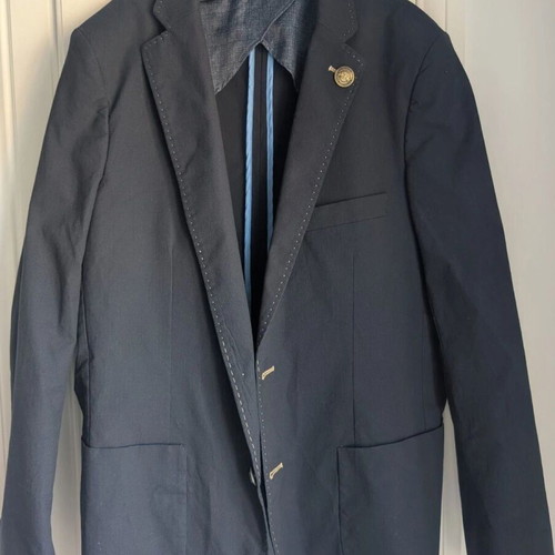 Balmain blazer new, dark blue, size 52