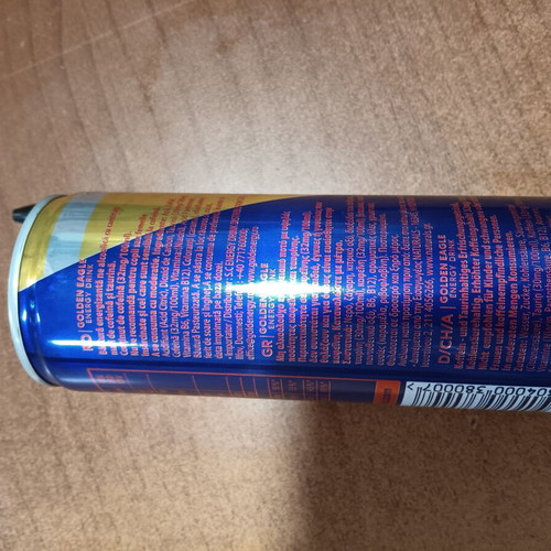 Golden Eagle energy drink 250ml, pack of 24, non-alcoholic