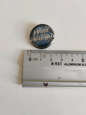 White Wizard pin new 1inch / 25mm