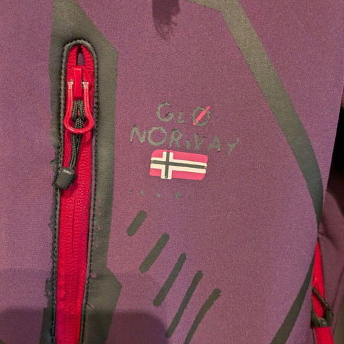 Geographical Norway hiking jacket used, size M, pink