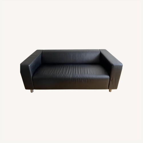 Ikea leather sofa
