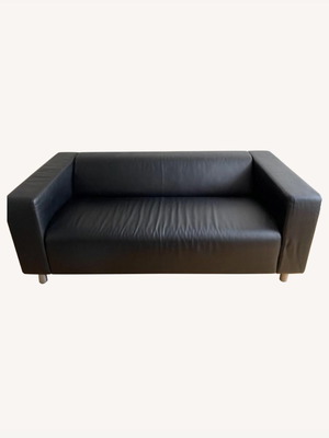 Ikea leather sofa