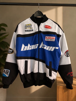 Trendyol men's racing style jacket, multicolor