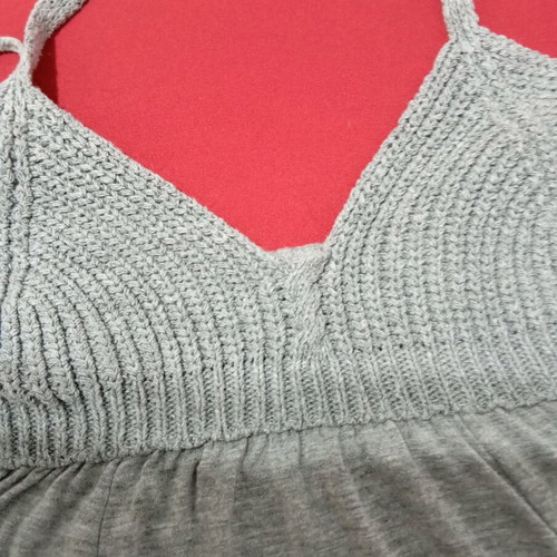 Zara dress gray like new size S