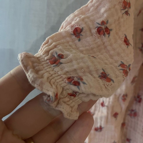 Pink floral dress for girl up to 18 months like new