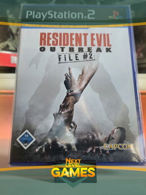 Resident Evil Outbreak File #2 PS2 game like new