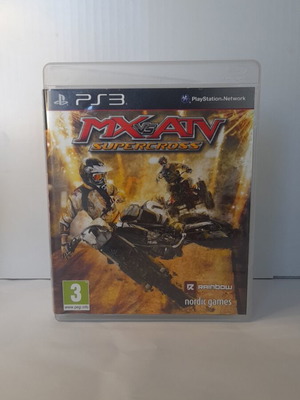 MX vs ATV Supercross παιχνίδι PS3 σαν καινούργιο, αγγλική έκδοση με manual