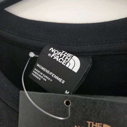 The North Face women's t-shirt size M, black