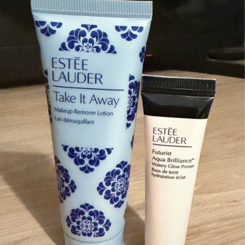Estée Lauder makeup remover lotion 50ml and primer 15ml new