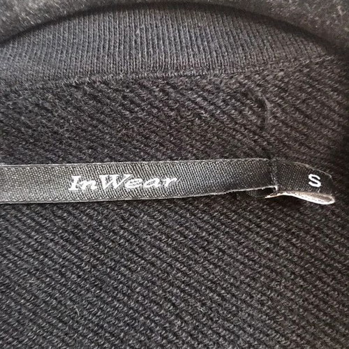 InWear women's cotton jacket used, black, size S