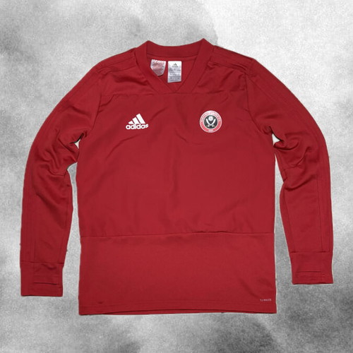 Adidas Sheffield United Jersey Long Sleeve Red Like New