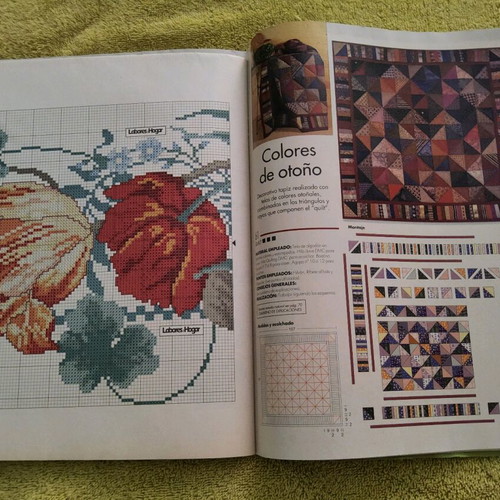 Labores del Hogar magazines used, vintage, embroidery and knitting ideas