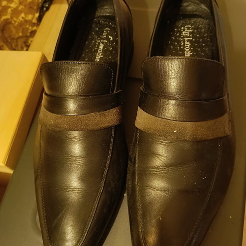Guy Laroche men's leather shoes almost like new Italian