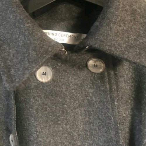 Opening Ceremony coat like new, gray, size L