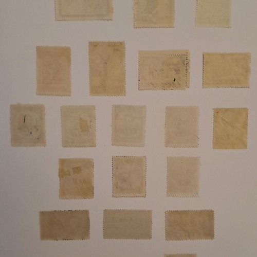 Greek stamps used 1927-1953, set of 21 sealed