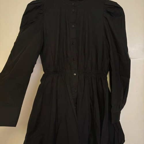 Zara ZW Collection Short Balloon Dress new, black, size M