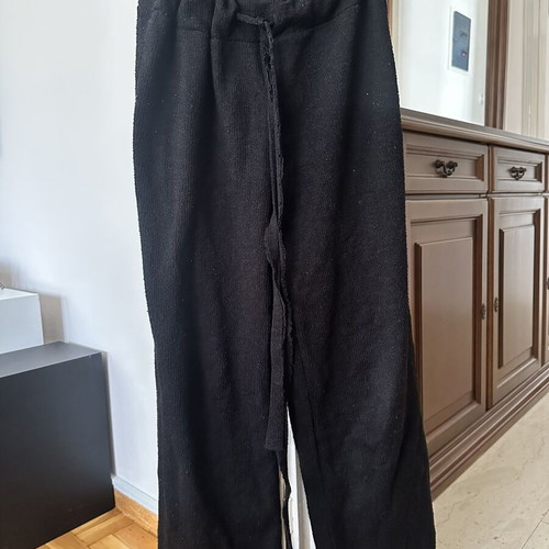 Winter knit black pants like new, size XS