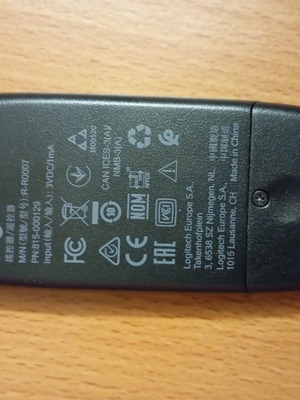 Logitech remote control like new