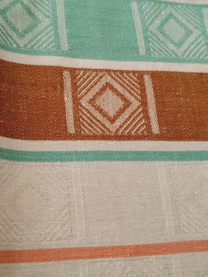 Vintage cotton towels set of 4 from former USSR, new