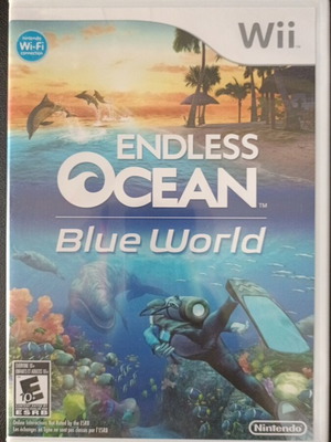 Endless Ocean Blue World Wii game NTSC