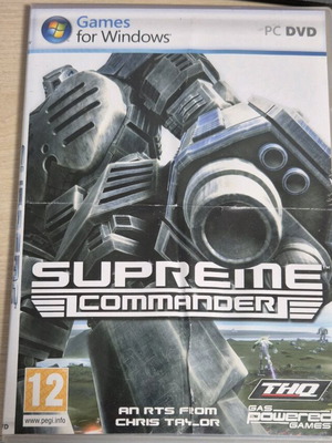 Supreme Commander PC употребявана, пълна версия