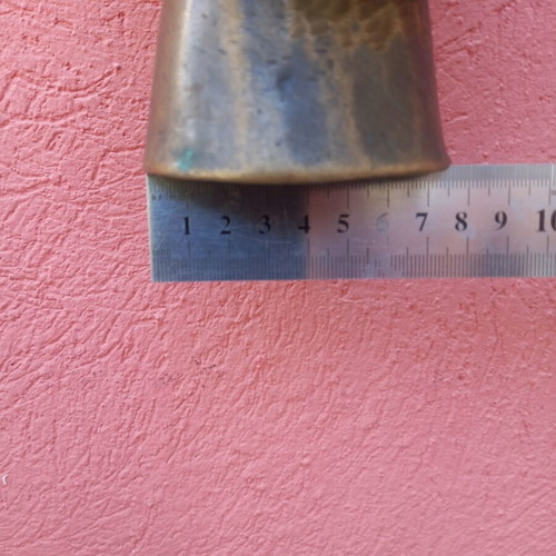 Cypriot bronze bell used, 2.5 kilos with strap