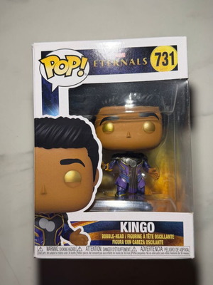 Funko Pop Marvel The Eternals Kingo 731 bobble-head new
