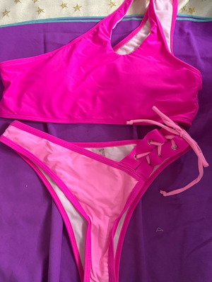 Swimsuit new pink size L