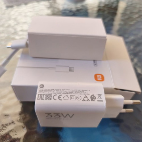 Xiaomi 33W fast charger with cable