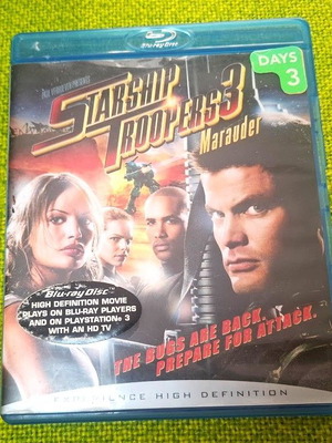 Starship Troopers 3 Marauder Blu-Ray μεταχειρισμένο, επιστημονικής φαντασίας, ελληνικοί υπότιτλοι