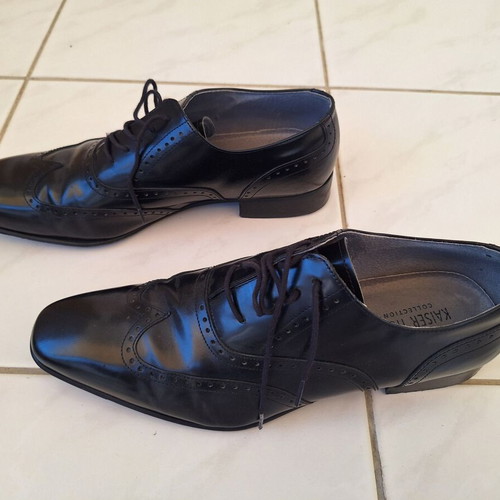 Scarponi black men's shoes size 43 used