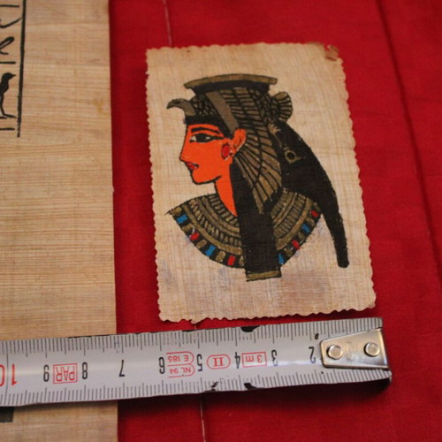 Egyptian papyrus paintings set, like new