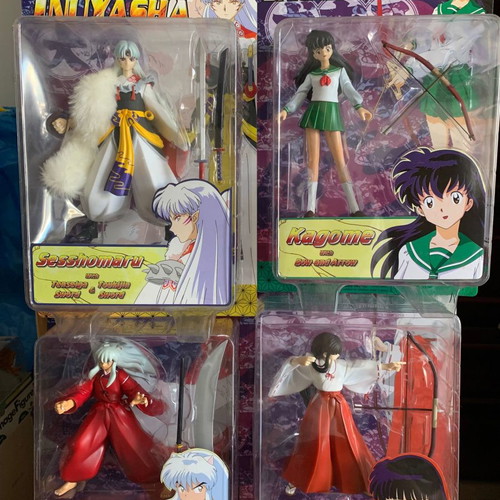 Inu Yasha Series 1 and 2 figures new and sealed