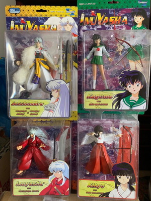 Inu Yasha Series 1 and 2 figures new and sealed
