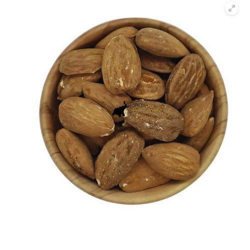 Roasted unsalted Greek almonds 250g new