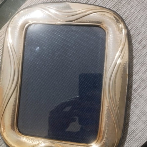 Silver large frame like new