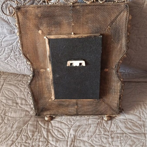 Luxury frame set used with pencil and makeup brush holder