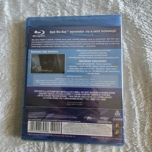Alien vs Predator 2004 Blu-Ray new with Greek subtitles