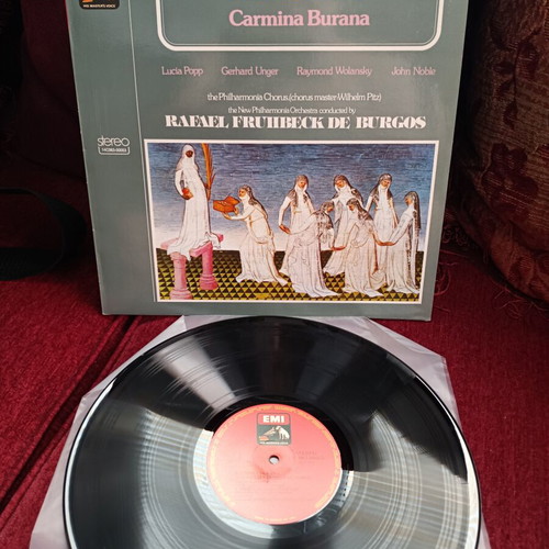 Carl Orff Carmina Burana vinyl new, classical