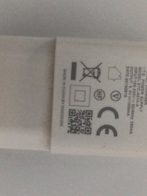 Τροφοδοτικό ZTE Blade L3 χωρίς καλώδιο, σαν καινούργιο